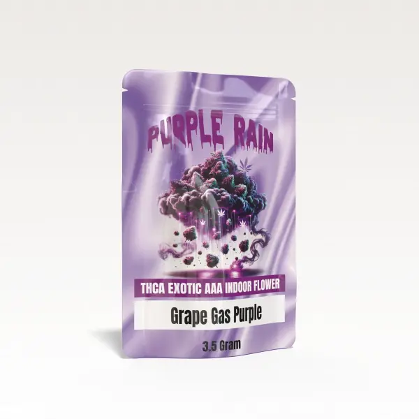 Grape Gas Purple 3.5 Gram Bag